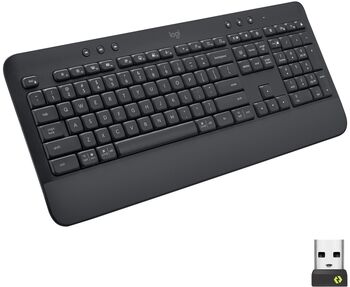 Logitech Signature K650 þráðlaust lyklaborð - Svart