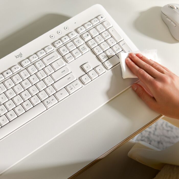Logitech Signature K650 þráðlaust lyklaborð - Hvítt