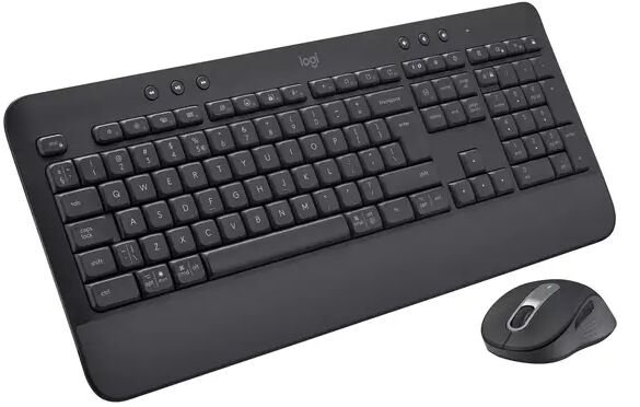 Logitech Signature MK650 þráðlaust lyklaborð og mús - Svart