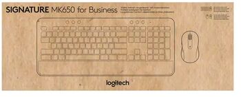 Logitech Signature MK650 þráðlaust lyklaborð og mús - Svart
