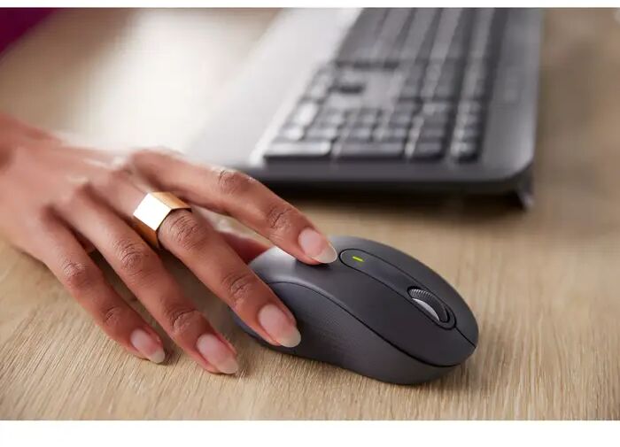 Logitech Signature MK650 þráðlaust lyklaborð og mús - Svart