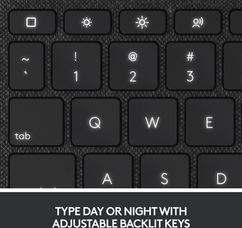 Logitech Combo Touch lyklaborðahlustur fyrir iPad 10,9"
