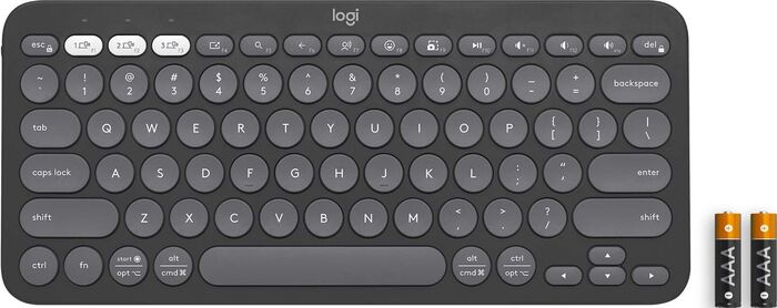 Logitech Pebble Keys 2 K380s þráðlaust lyklaborð - Svart 