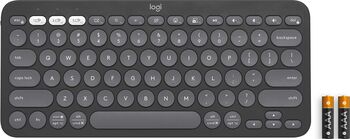 Logitech Pebble Keys 2 K380s þráðlaust lyklaborð - Svart 