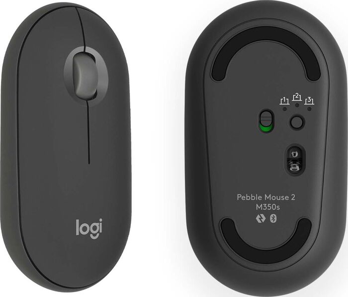Logitech Pebble 2 K380S/M350S lyklaborð og mús - Svart 