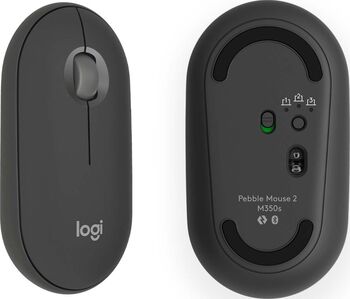 Logitech Pebble 2 K380S/M350S lyklaborð og mús - Svart 
