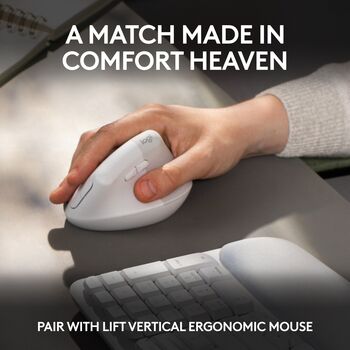 Logitech Wave Keys lyklaborð - Hvítt