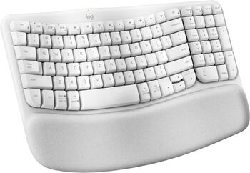 Logitech Wave Keys lyklaborð - Hvítt