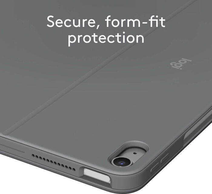 Logitech Combo Touch lyklaborðshulstur fyrir iPad Air 13" (M2) - Grátt