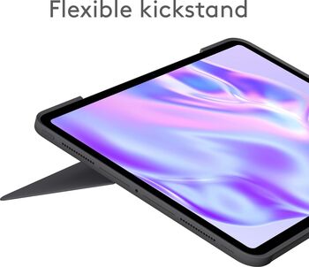 Logitech Combo Touch lyklaborðshulstur fyrir iPad Pro 13" (M4) - Grátt