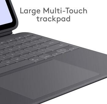 Logitech Combo Touch lyklaborðshulstur fyrir iPad Pro 13" (M4) - Grátt