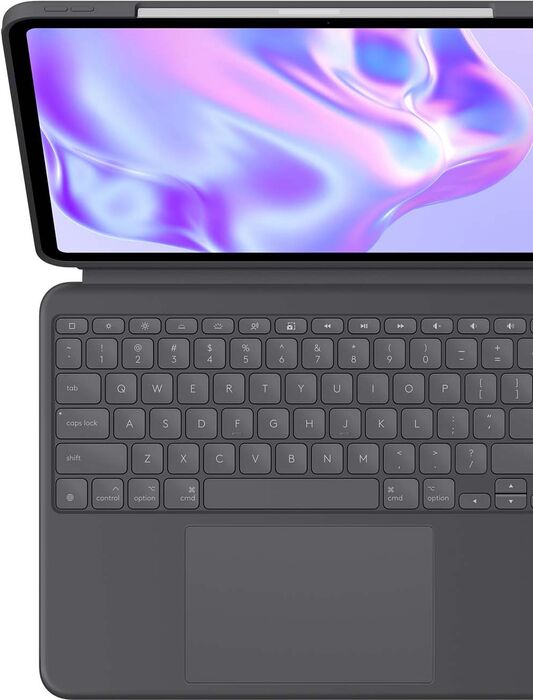 Logitech Combo Touch lyklaborðshulstur fyrir iPad Pro 13" (M4) - Grátt