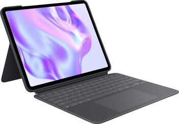 Logitech Combo Touch lyklaborðshulstur fyrir iPad Pro 13" (M4) - Grátt