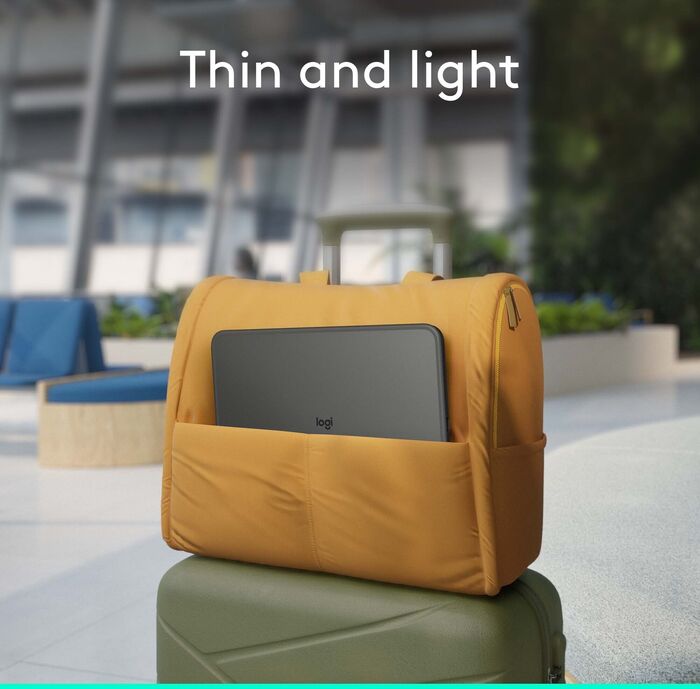 Logitech Combo Touch lyklaborðshulstur fyrir iPad Pro 11" (M4) - Grátt