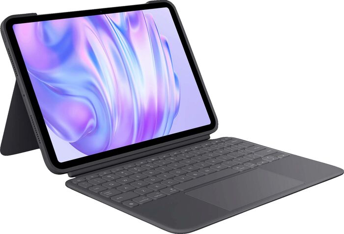 Logitech Combo Touch lyklaborðshulstur fyrir iPad Pro 11" (M4) - Grátt