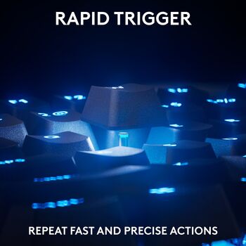 Logitech G Pro X TKL Rapid Trigger leikjalyklaborð - Svart
