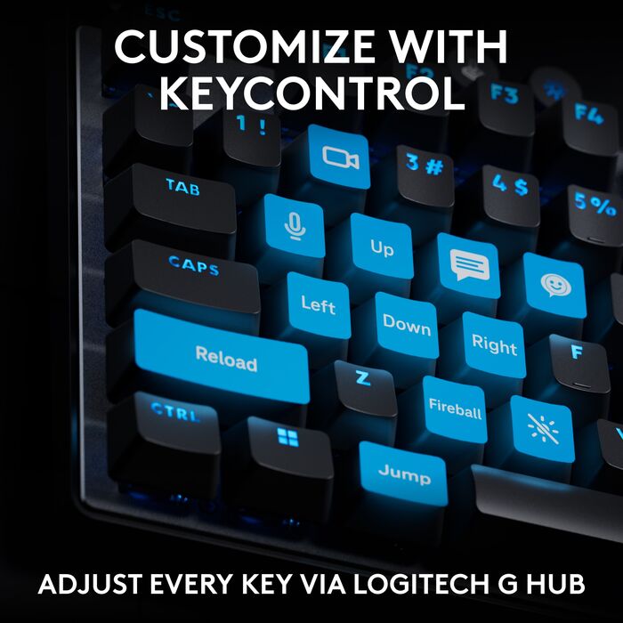 Logitech G Pro X TKL Rapid Trigger leikjalyklaborð - Svart