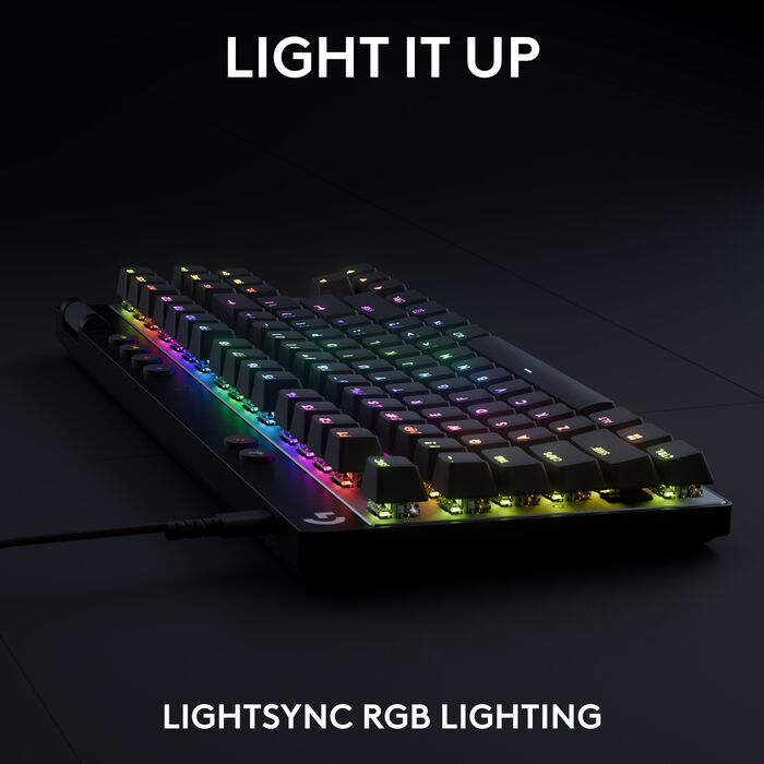 Logitech G Pro X TKL Rapid Trigger leikjalyklaborð - Svart