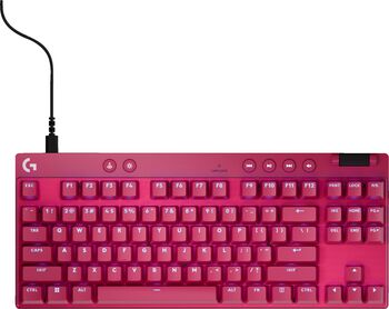 Logitech G Pro X TKL Rapid Trigger leikjalyklaborð - Bleikt