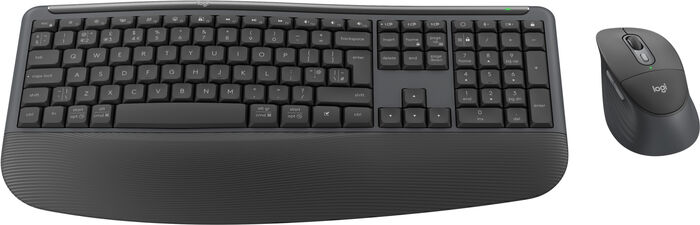 Logitech MK880 þráðlaust lyklaborð og mús - Svart