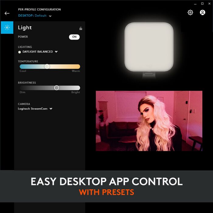 Logitech Litra Glow ljós 