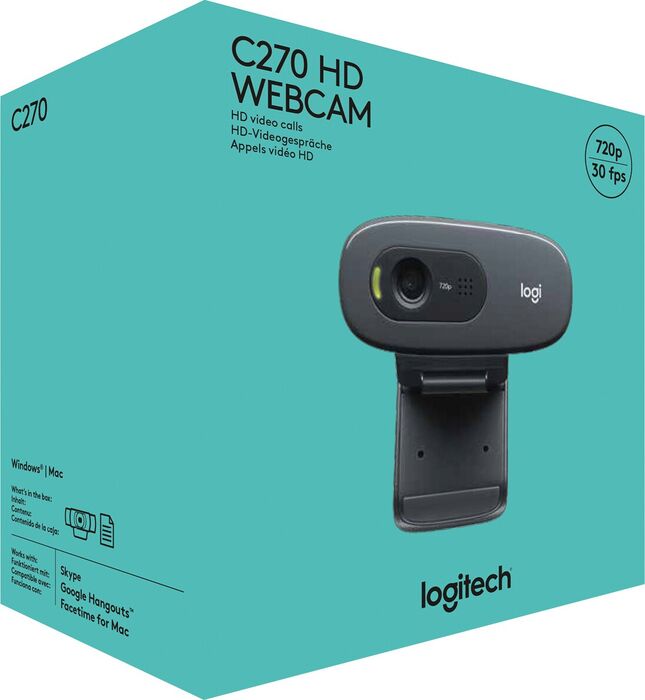 Logitech C270 HD vefmyndavél
