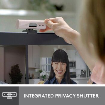 Logitech Brio 500 vefmyndavél - Bleik