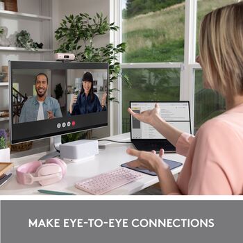 Logitech Brio 500 vefmyndavél - Bleik