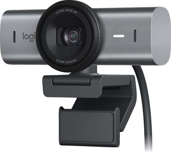 Logitech MX Brio vefmyndavél UHD - Grá