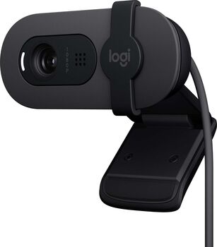 Logitech Brio 100 vefmyndavél - Svört 
