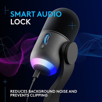Logitech G Yeti GX hljóðnemi - Svartur