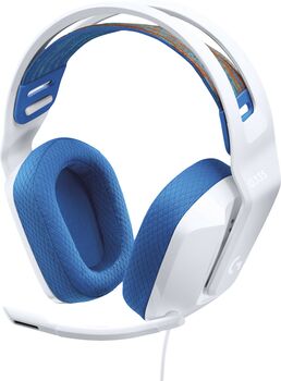 Logitech G335 leikjaheyrnartól - Hvít
