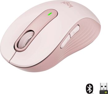 Logitech M650 þráðlaus mús - Bleik
