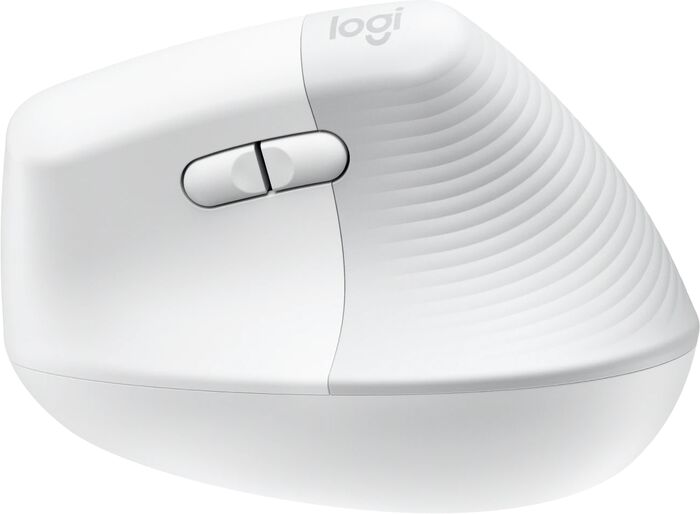 Logitech Lift Vertical ergonomic mús - Hvít
