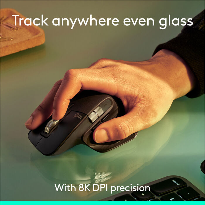 Logitech MX Master 3S þráðlaus tölvumús - Dökkgrá