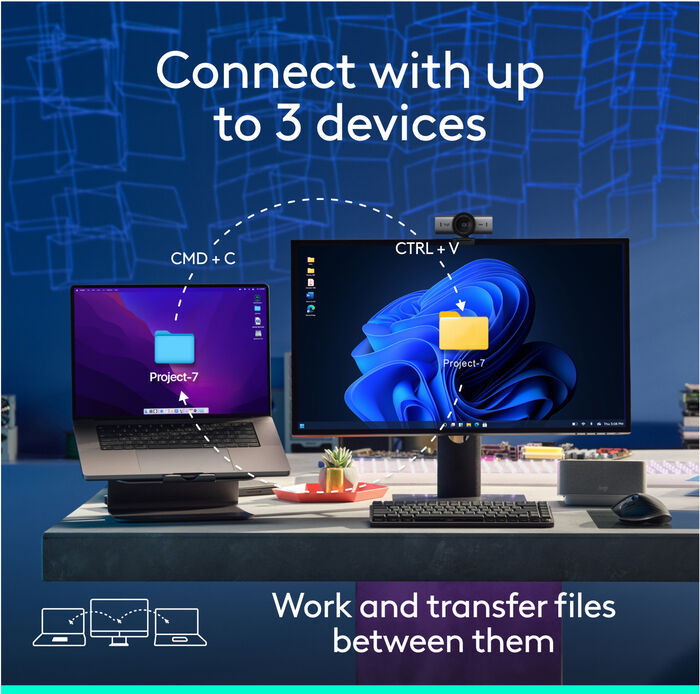 Logitech MX Master 3S þráðlaus tölvumús - Dökkgrá