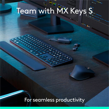 Logitech MX Master 3S þráðlaus tölvumús - Dökkgrá