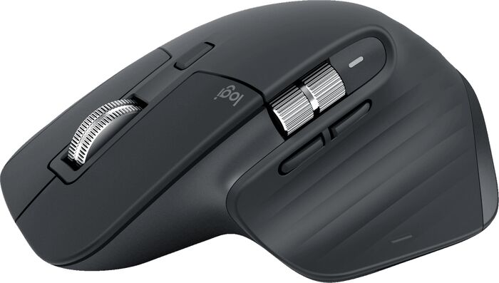 Logitech MX Master 3S þráðlaus tölvumús - Dökkgrá