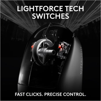 Logitech G Pro Superlight 2c þráðlaus leikjamús - Svört