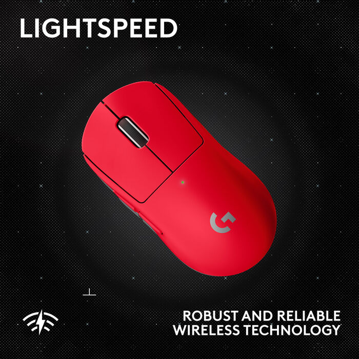 Logitech G Pro X Superlight 2 SE - Rauð