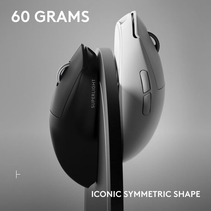 Logitech G Pro X Superlight 2 SE - Hvít