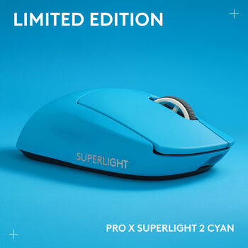 Logitech G Pro X Superlight 2 þráðlaus leikjamús - Blá
