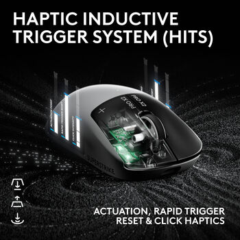 Logitech G Pro X2 Superstrike þráðlaus leikjamús - Hvít