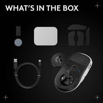 Logitech G Pro X2 Superstrike þráðlaus leikjamús - Hvít