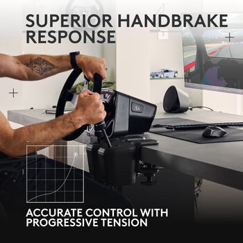 Logitech G Pro gírstöng og handbremsa