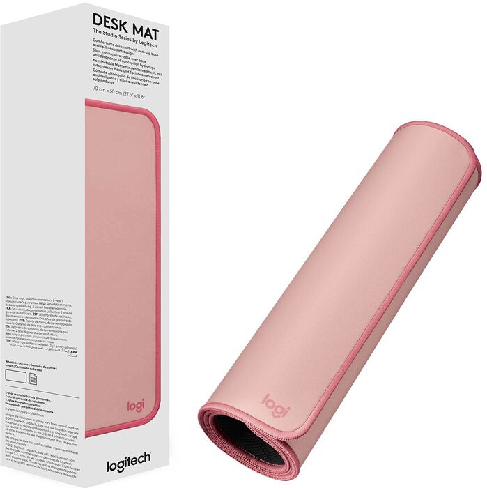 Logitech Studio Series XL músarmotta - Bleik