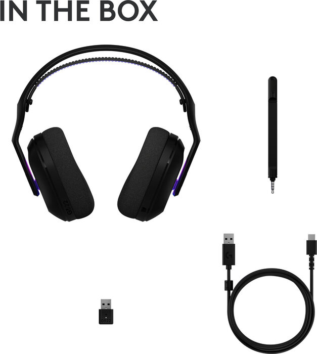 Logitech G522 þráðlaus leikjaheyrnartól - Svört