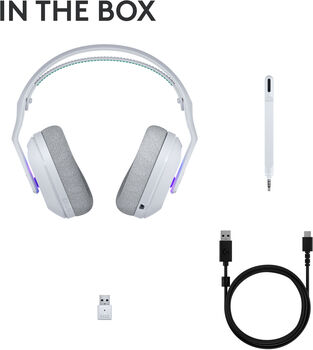 Logitech G522 þráðlaus leikjaheyrnartól - Hvít