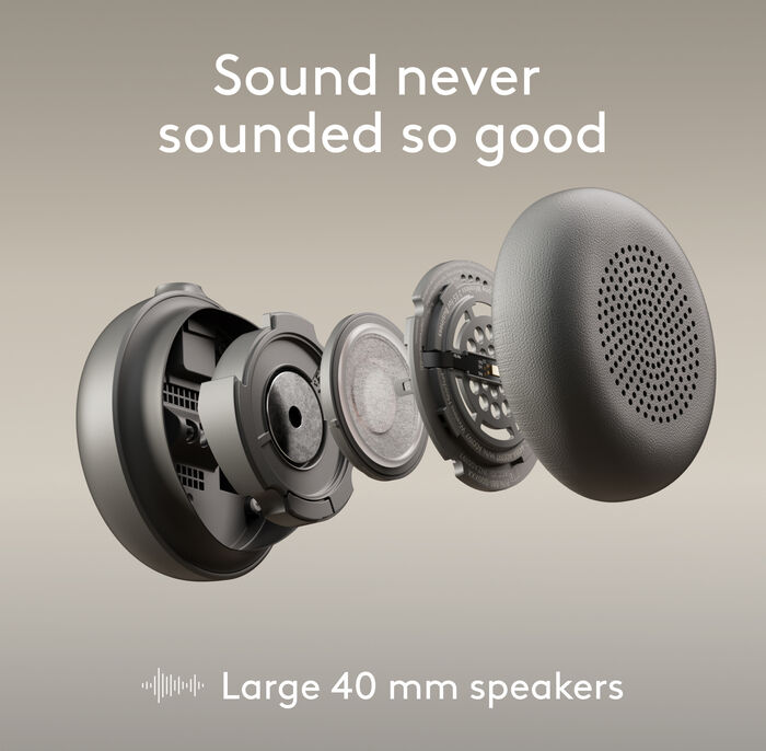 Logitech Zone Wired 2 leikjaheyrnartól - Svört