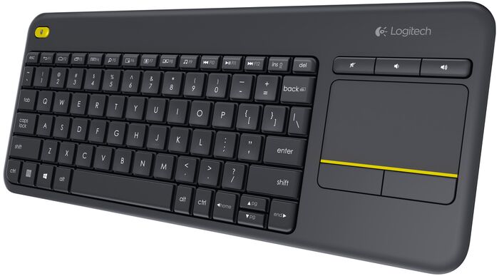 Logitech K400 PLUS þráðlaust lyklaborð - Svart
